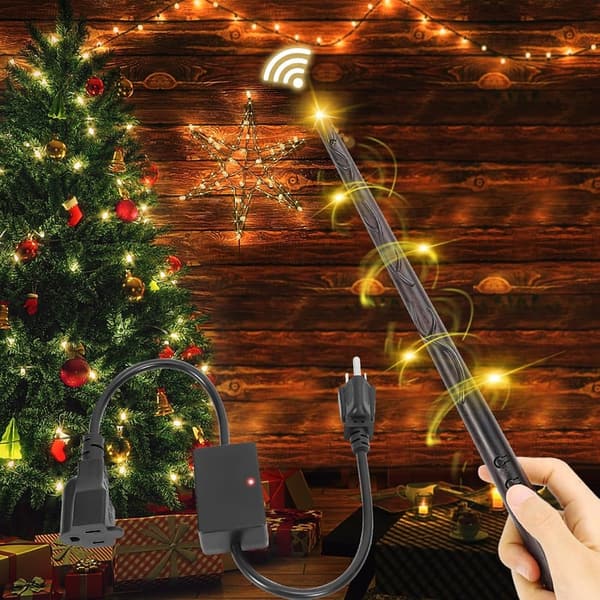 Wireless Remote Control Magic Wand for Christmas Tree Lights