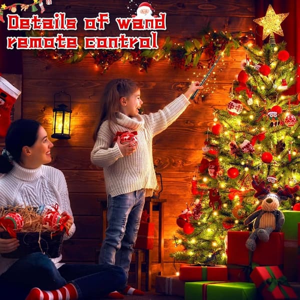 Wireless Smart Button Switch Kit for Holiday Lighting Decorations