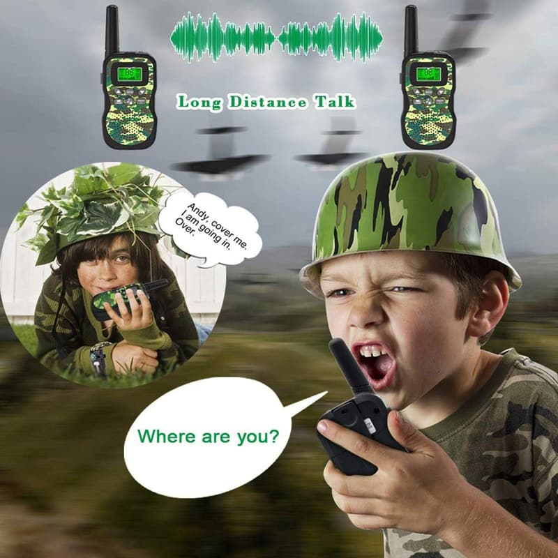 Outdoor Walkie Talkies for Kids Age 5-10