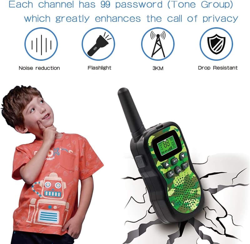 Outdoor Walkie Talkies for Kids Age 5-10