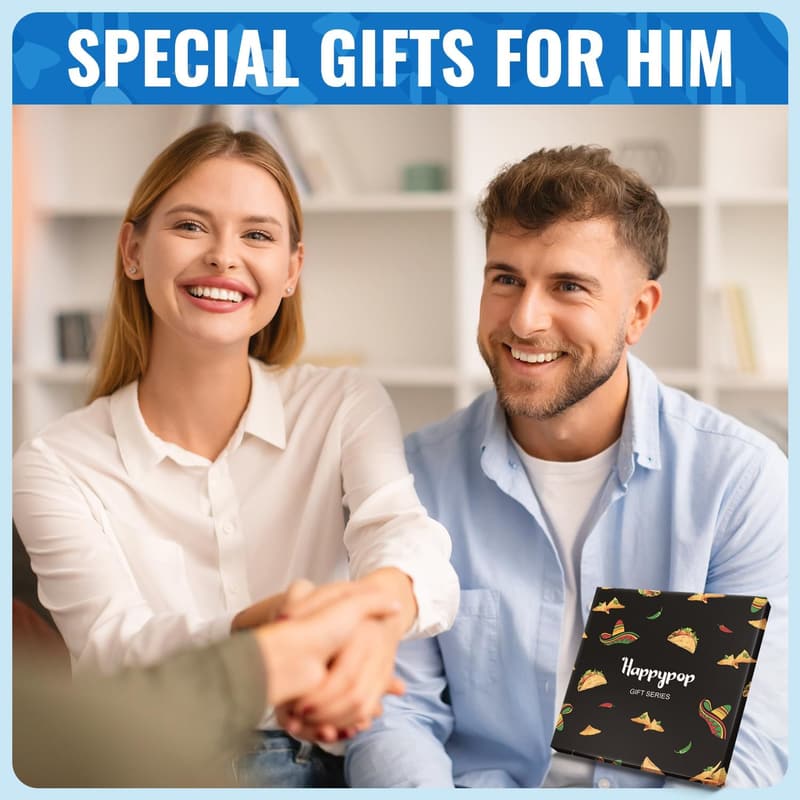 Funny Men's Socks - Novelty Family Gifts for Son, Uncle, Brother, Grandson, Nephew