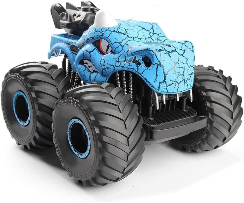 1:18 Off-Road Dinosaur RC Car Toy for Kids Ages 6+ - Blue