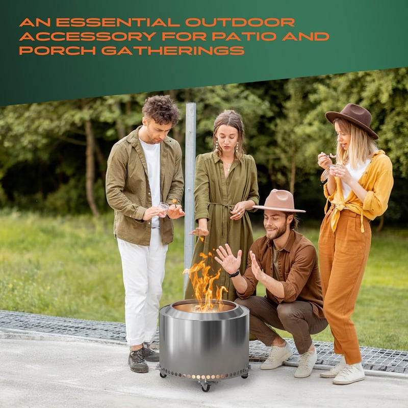 Rolling Solo Stove Bonfire Stand – 21