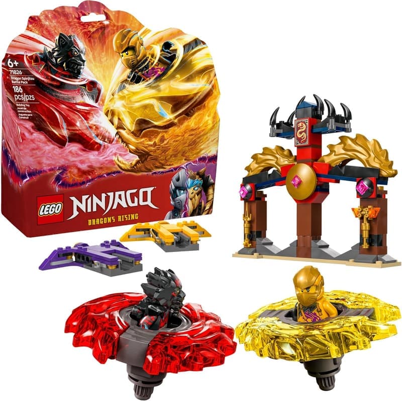 LEGO NINJAGO Dragon Spinjitzu Battle Pack with 2 Minifigures