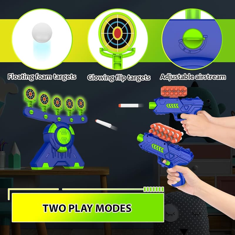 Glow-in-the-Dark Shooting Game Toy for Ages 5+