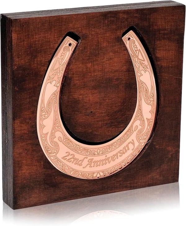 22nd Anniversary Copper Gift for Couples
