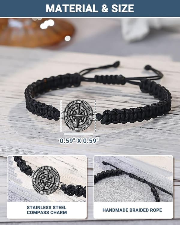 Graduation Bracelet for Him - PINKDODO Gift