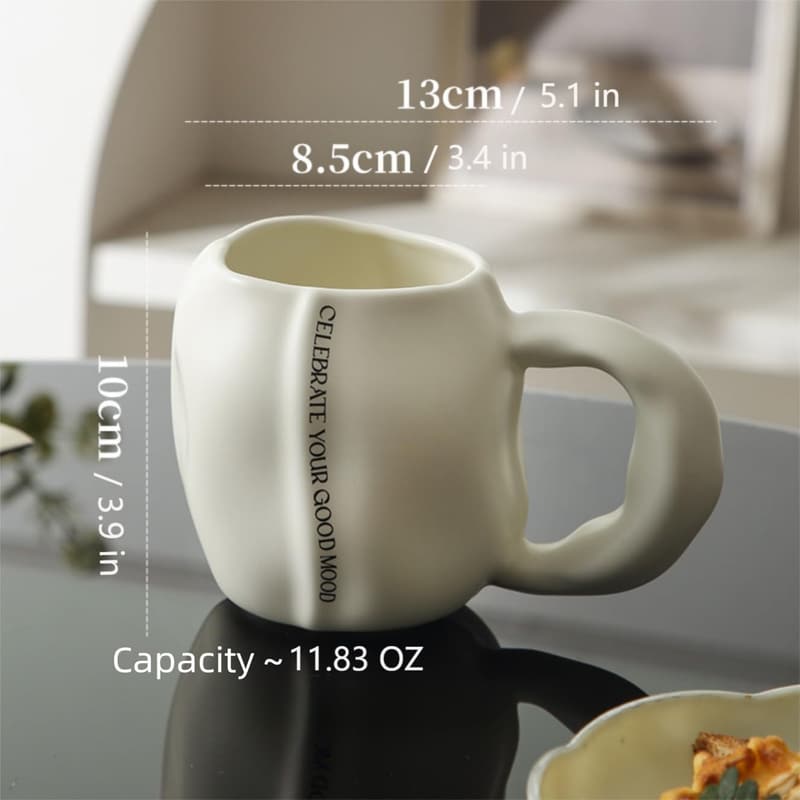 Engagement Gift: Set of 2 His and Hers Black & White Mugs