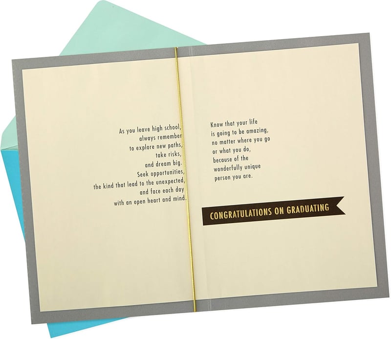 High School Graduation Card - 