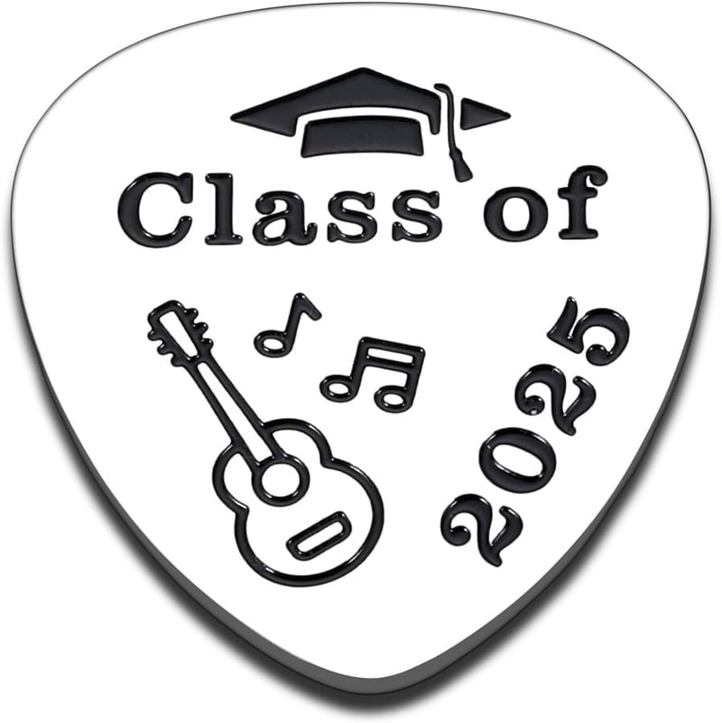 Graduation Guitar Picks Set for Class of 2025 - Gift for Students
