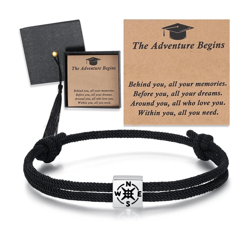 2025 Graduation Bracelet for Boys - Personalized Gift Box