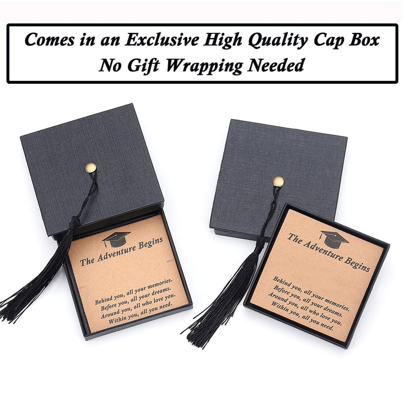 2025 Graduation Bracelet for Boys - Personalized Gift Box