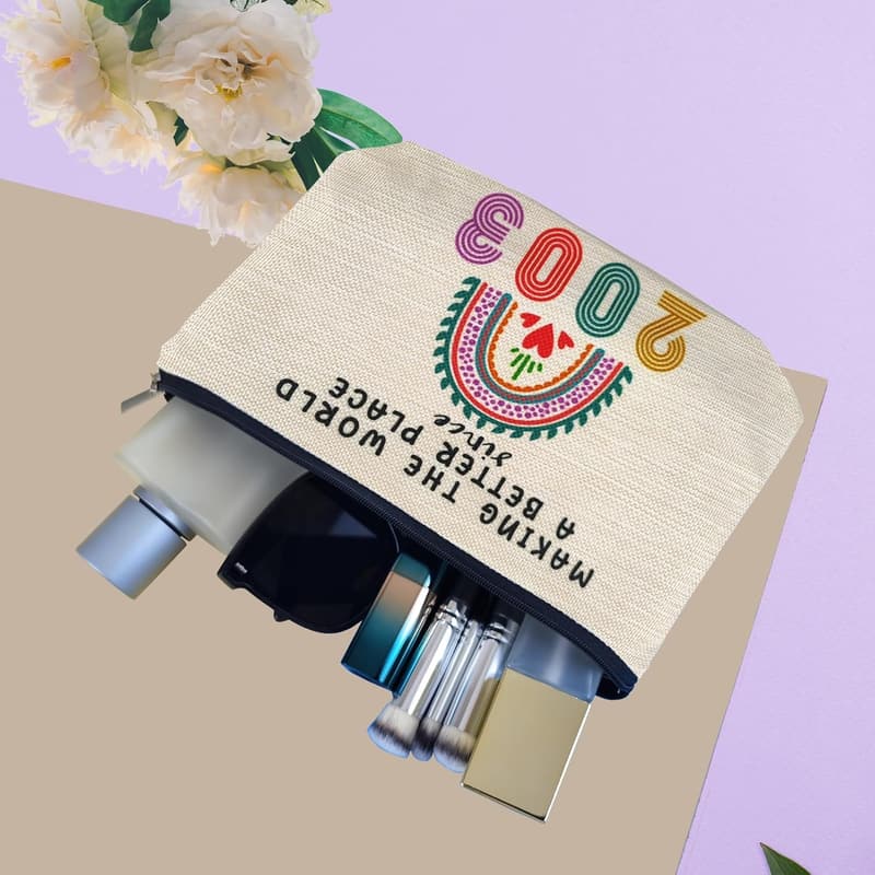 22nd Birthday Makeup Bag for Her - Funny Travel Pouch