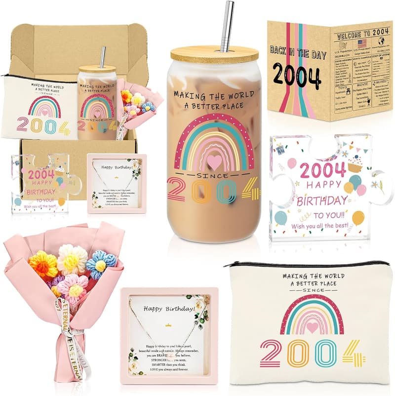 21st Birthday Makeup Bag Gifts for Women