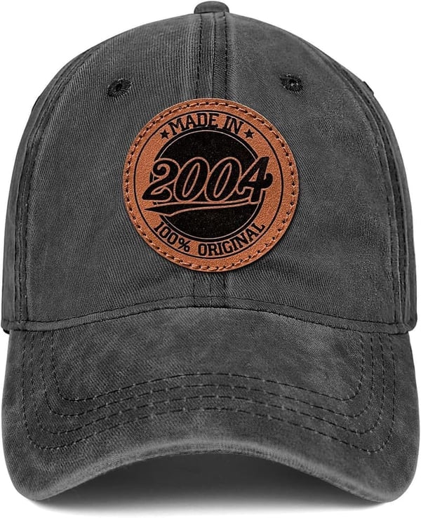 21st Birthday Vintage Cotton Baseball Cap for Men & Women
