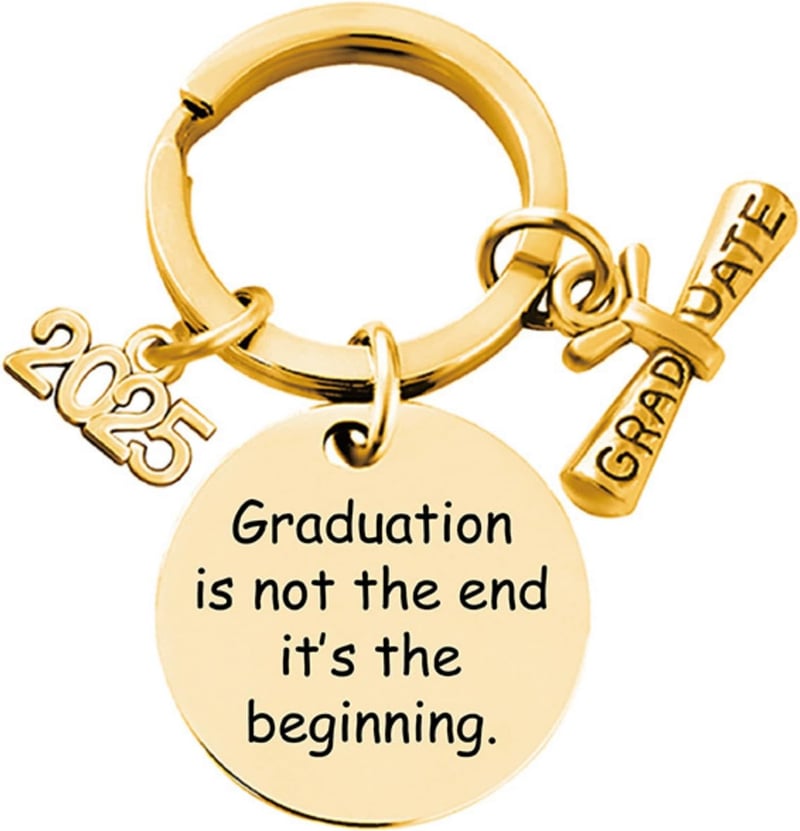 Graduation Keychain Souvenir for Him or Her
