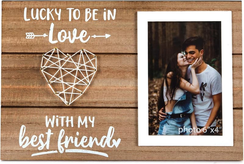 Couples Anniversary Picture Frame Gift - 4x6 Inches