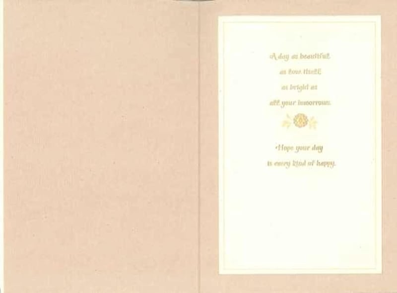 Wedding Card for Mr. & Mrs. by Hallmark