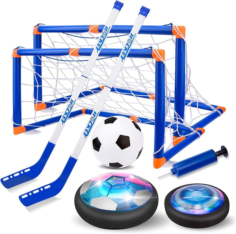 3-in-1 LED Air Hover Soccer Ball Set for Kids