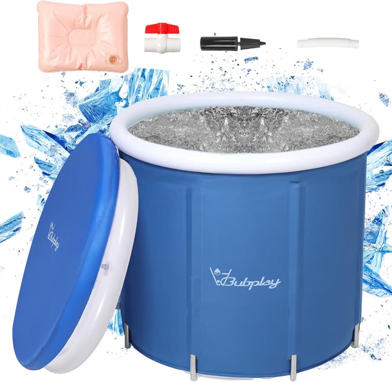 Colossal Inflatable Ice Bath Tub for Athletes - 105 Gallons
