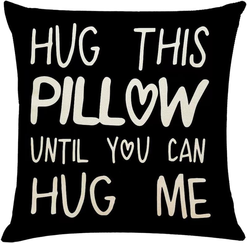 Valentine's Day Decorative Throw Pillow Case for Couples