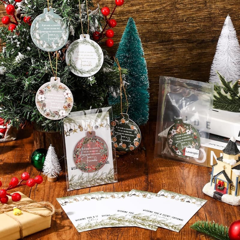 Christmas Coworker Appreciation Gift Set with Scent Sachets