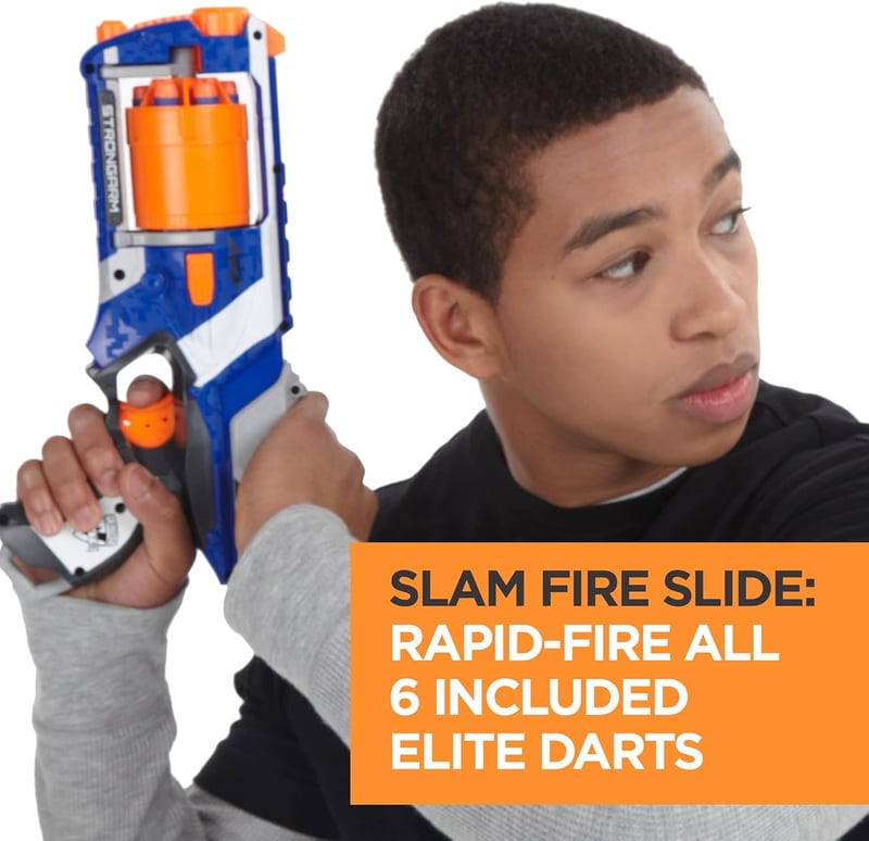 NERF N-Strike Elite Strongarm Blaster with Rotating Barrel