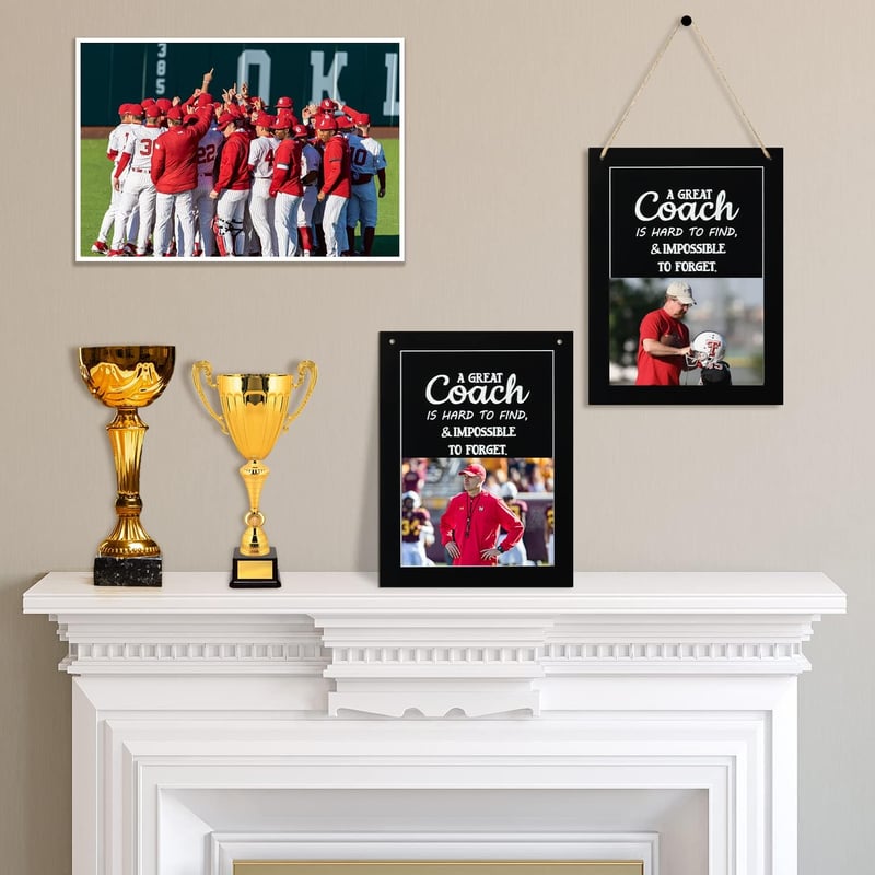 Coach Gift Photo Frame Set for Sports Enthusiasts - 7pcs