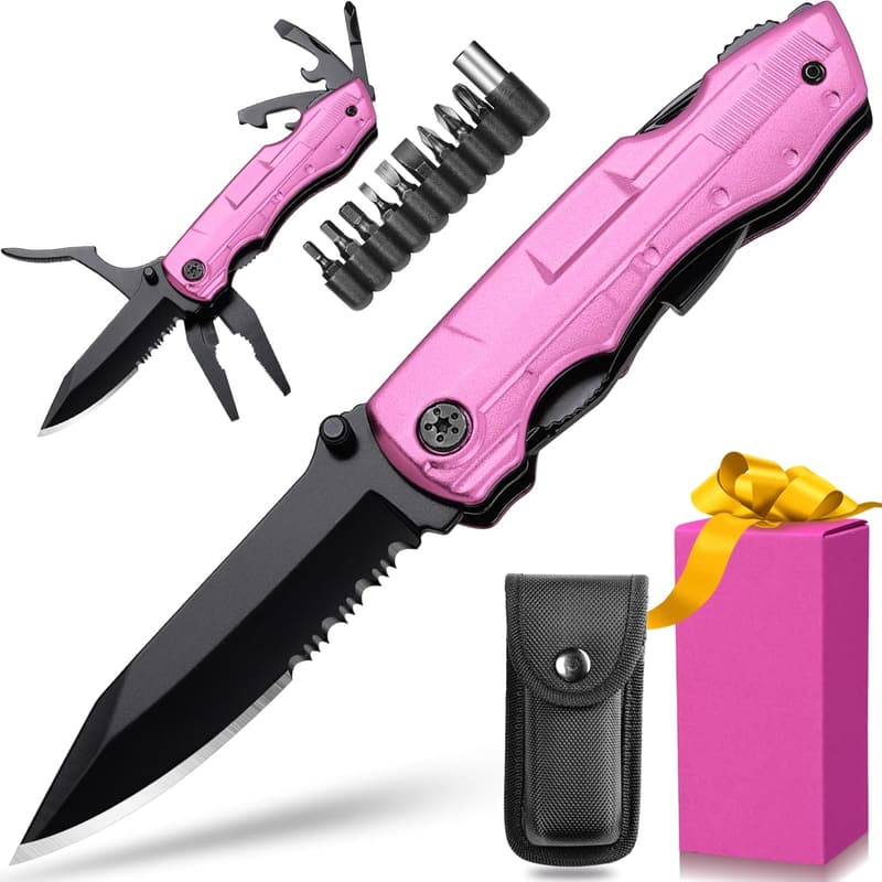 P-ink Multi-tool Knife for Women - Unique Gift for Mother's Day