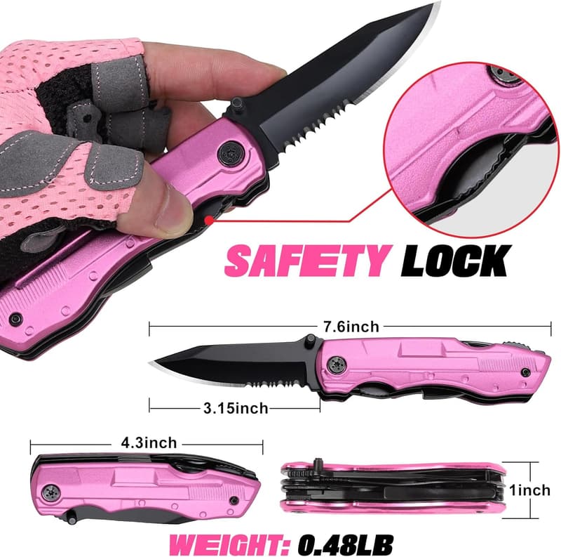 P-ink Multi-tool Knife for Women - Unique Gift for Mother's Day