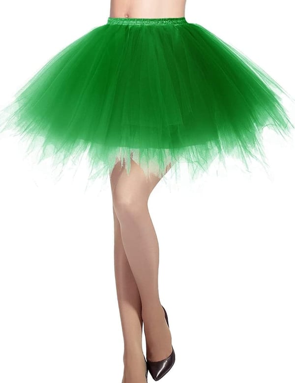 Adult Tulle Tutu Skirt for Halloween Costumes