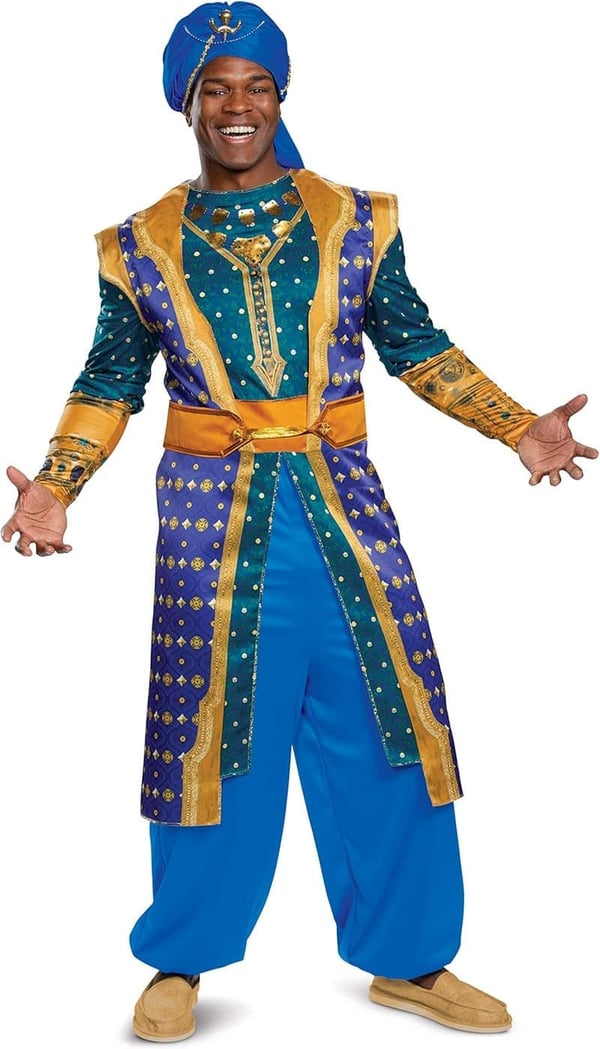 Men's Deluxe Genie Costume for Adults