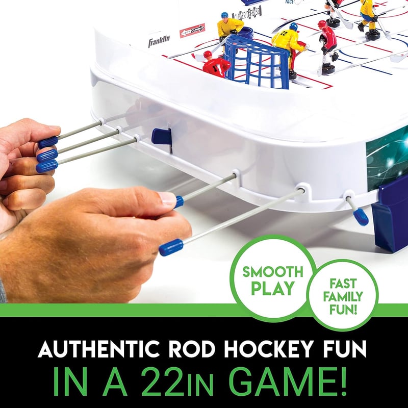 Rod Hockey Tabletop Game Set - Fun Family Game for Kids