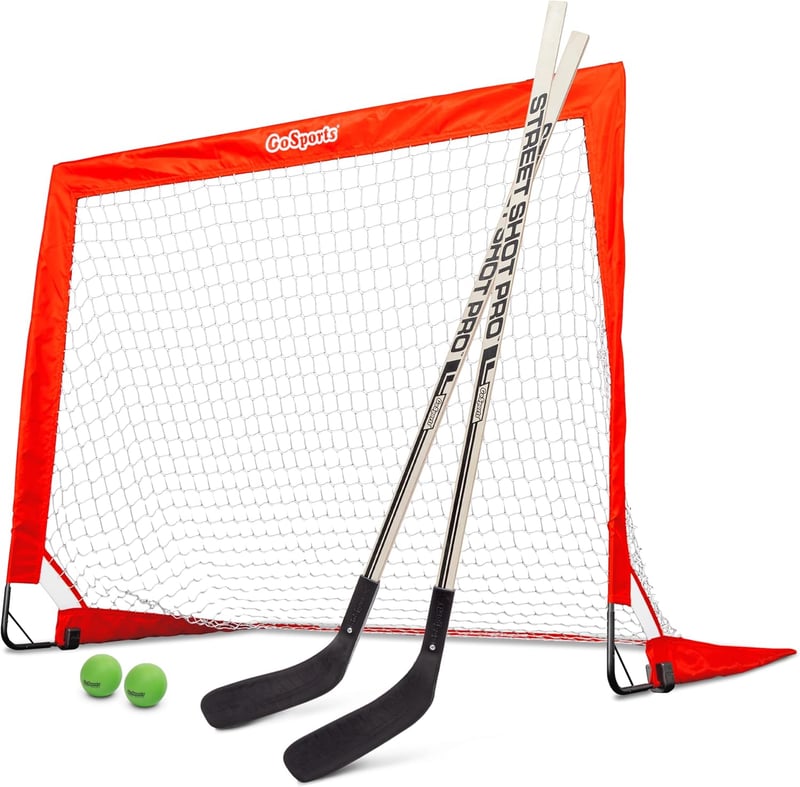 Street Hockey Set: Goals & Sticks (2-盒)