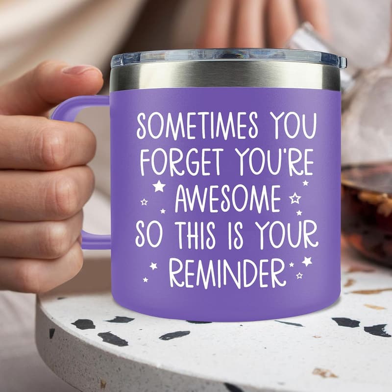 Inspirational 14oz Mug Gift for Women's Birthday or Friendship