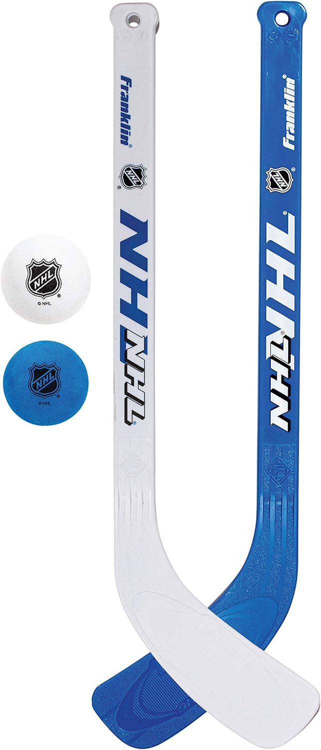 Kids Indoor Mini Hockey Stick and Ball Set - 2 Sticks & 2 球