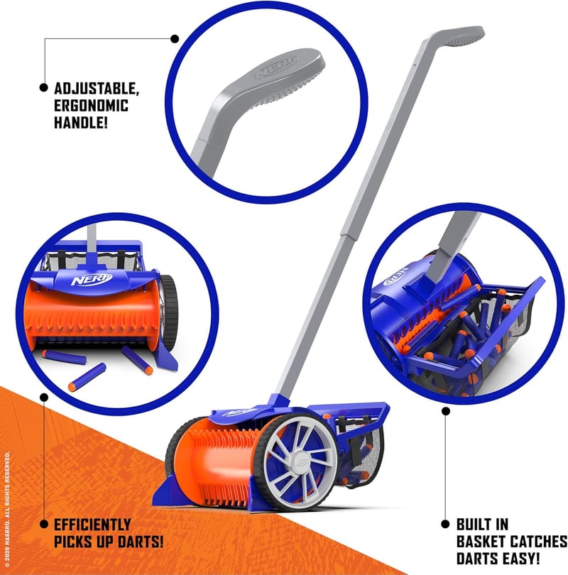 NERF Elite Dart Rover - Collects 100 Darts