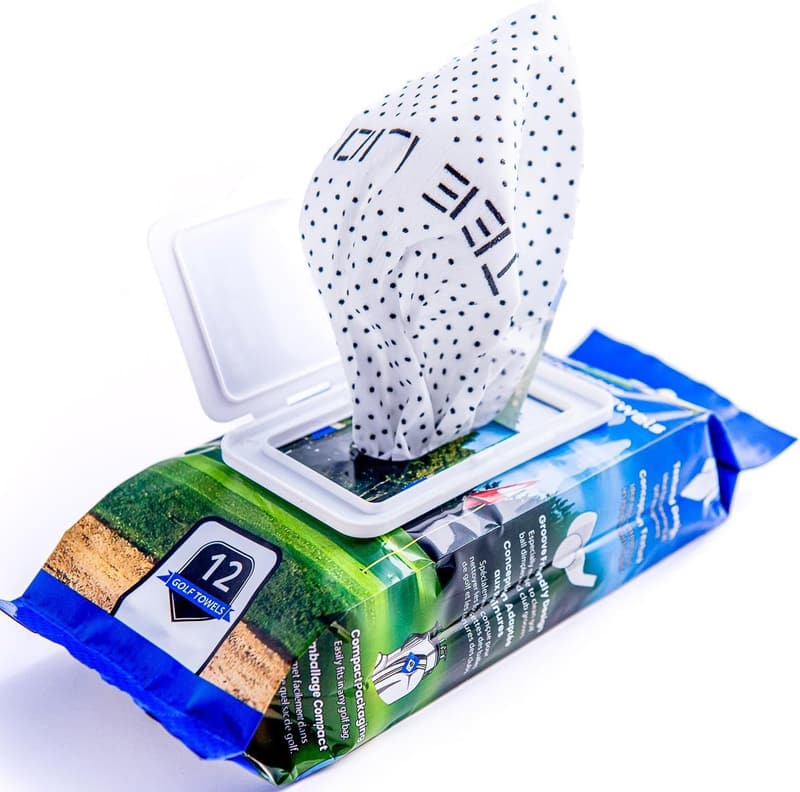 Premium Thick Disposable Golf Towel for Easy On-the-Go Cleaning