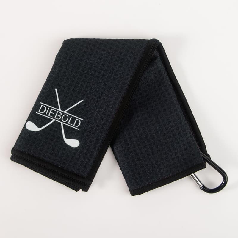 Personalized Microfiber Golf Towel with Clip