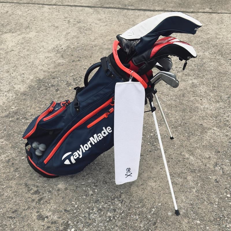 Custom Monogrammed Golf Towel for Him - Perfect Gift for Dad