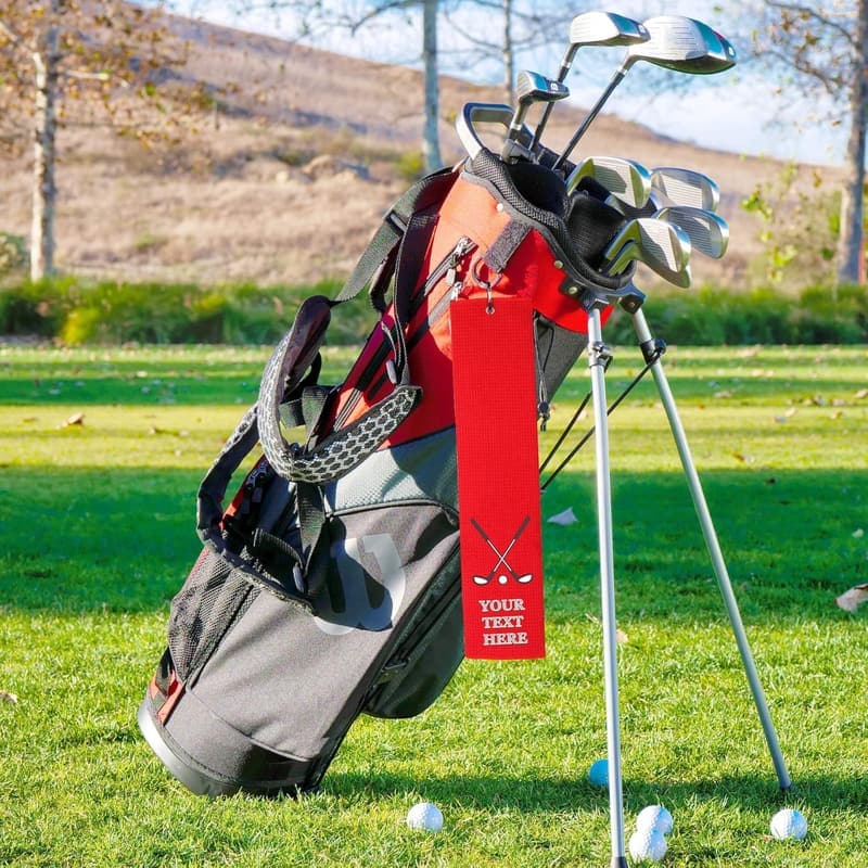 Custom Embroidered Golf Towels in Multiple Colors