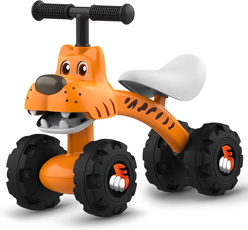 1st Birthday Gift: YGJT Non-Pedal Balance Bike for Toddlers