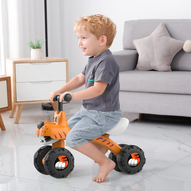 1st Birthday Gift: YGJT Non-Pedal Balance Bike for Toddlers