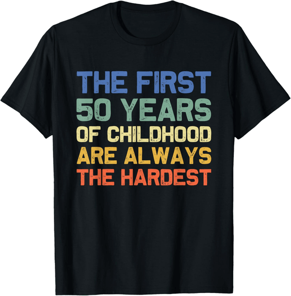 50th Birthday Women's Funny Saying Black T-Shirt