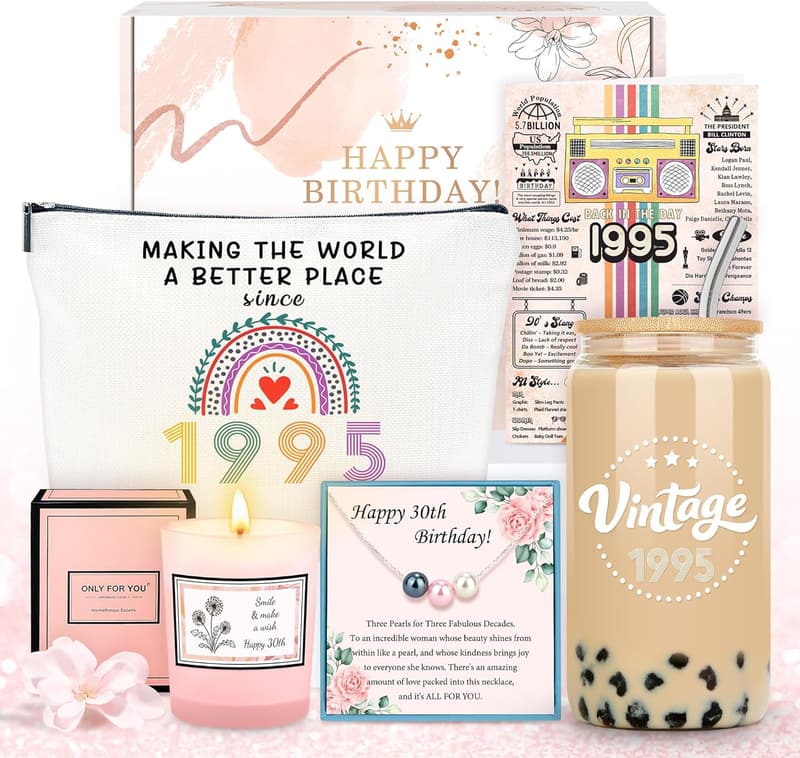 30th Birthday Gifts for Women - Unique Gift Ideas for Her