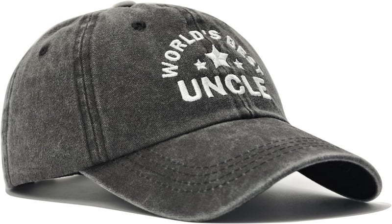 Father's Day Adjustable Embroidered Baseball Cap for Uncle