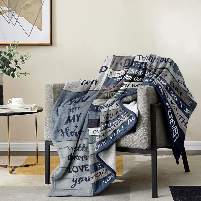 Father's Day Blanket Gift - 60
