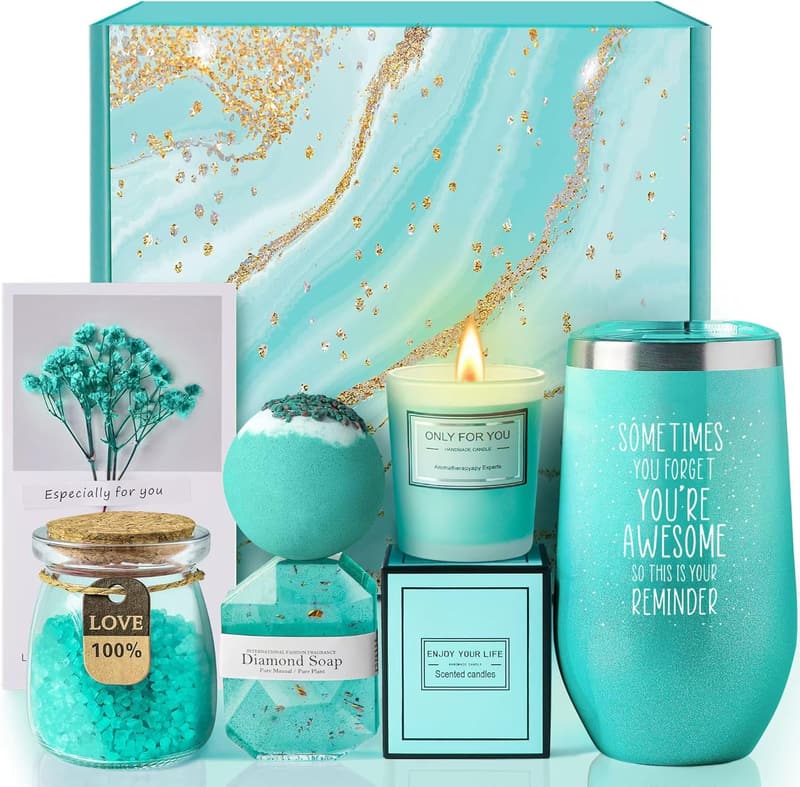 Mother's Day Gardenia Spa Gift Basket for Her