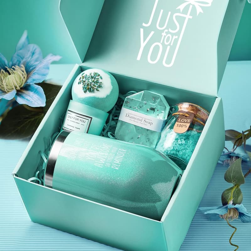 Mother's Day Gardenia Spa Gift Basket for Her