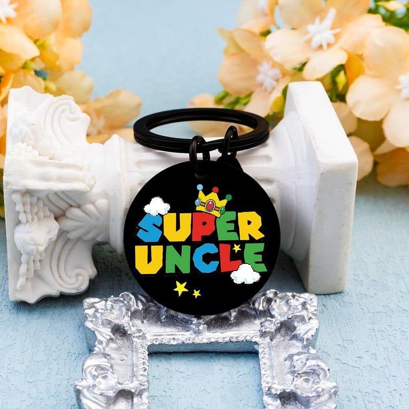 Cool Uncle Keychain - Perfect Gift for Father's Day & Birthdays